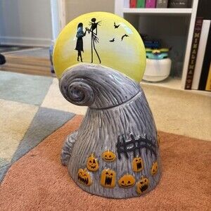 Disney Nightmare Before Christmas Cookie Jar NEW 2025 Halloween 12.5”